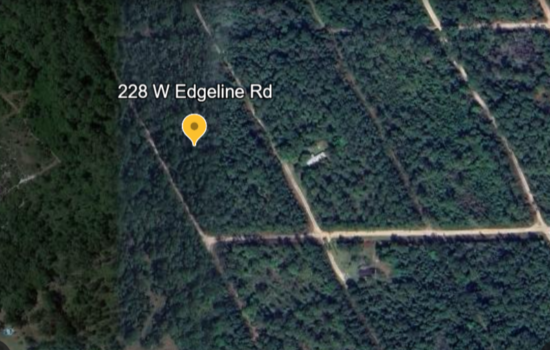 Claim your 1/4 acre for ONLY $4,497 in 228 W Edgeline Satsuma, FL by SLV